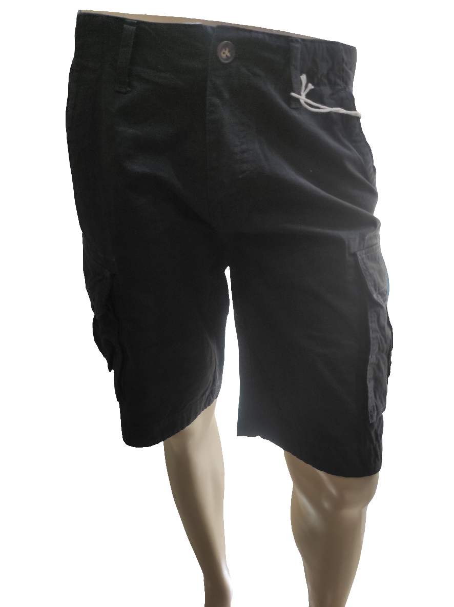 Bermuda uomo cargo colore nero Tony Backer